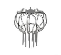 Anti Clog Stainless Steel Gutter Guard Strainer With Balloon Mesh Design, Suitable For Drain Pipes To Prevent Blockages From Leaves And Other Debris(50#)