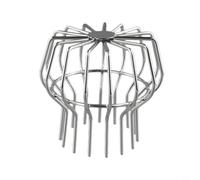 Anti Clog Stainless Steel Gutter Guard Strainer With Balloon Mesh Design, Suitable For Drain Pipes To Prevent Blockages From Leaves And Other Debris(110#)