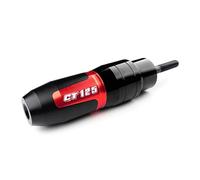 Anti-collision For CT125 Hunter Cub 2020 2021 CNC Falling Protection Exhaust Slider Crash Pad With Logo(Red)