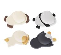 Anti Collision Refrigerator Door Back Wall Sticker Soft Rubber Bumper 14mm Thick Wall Protector Easy to Use Adhesive Bumper Pad