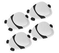 Anti-collision Refrigerator Door Rear Wall Sticker Soft Rubber Bumper 14mm Thickness Wall Protector Easy to Use Adhesive Bumper Pad