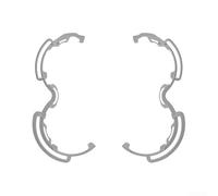 Anti-Collision Ring for DJI Avata 360 Gimbal PC Material for impact Protection Quick Install Two Pack Orange Black Gray 21.5 x 10.6 x 1.5CM Secure(Gray)