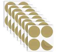 Anti Collision Stickers 32 Circles Vinyl Stickers Gold Shockproof Humans Birds Window Shop Window 5.5cm Gold