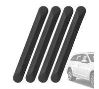 Anti-collision strips for cars, anti-collision strip for automatic doors, anti-collision sticker for automatic door | 4 x anti-collision strips with flexible side edge for edges