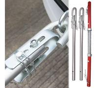 Anti-Collision Tow Pole with Spring Dampers, Heavy-Duty Towing Accessory for Secure Vehicle Recovery, Ideal for SUV, Boat, and Truck