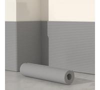 Anti-Collision Wall Padding for Kids, Upholstered Wall Panels Self-Adhesive, L 100-1000 CM Peel and Stick Wall Cushion, Widen 20-120 CM Padded Wall Panels for Bedroom, Tatami(Gray,20 x 500 CM)