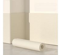 Anti-Collision Wall Padding for Kids, Upholstered Wall Panels Self-Adhesive, L 100-1000 CM Peel and Stick Wall Cushion, Widen 20-120 CM Padded Wall Panels for Bedroom, Tatami(White,60 x 800 CM)