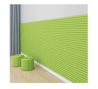 Anti Collision Wall Padding, Soft Padded Wall Panels for Bedroom, 20x200cm Upholstered Wall Panels Self Adhesive, Peel and Stick on Headboard Panels for Bedroom, Nursery, Living Room(Green,20x200cm 2p
