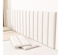 Anti-Collision Wall Padding - Upholstered 3D Self-Adhesive Wall Panels for Children's Bedroom and Playroom Decoration