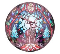 Anti-Collision Window Stickers, Deer Pattern Window Clings, Alarm Birds Stickers to Prevent People and Bird Strikes on Glass