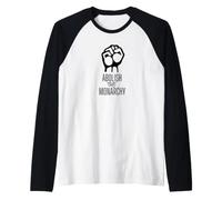 Anti Colonialism Abolish The Monarchy Raglan Baseball Tee
