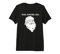 Anti Consumerism Nihilist Christmas Premium T-Shirt
