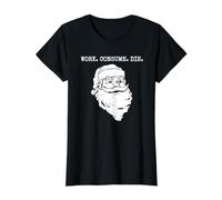 Anti Consumerism Nihilist Christmas Value Graphic T-Shirt, Women, Black, M