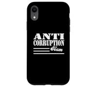 ANTI CORRUPTION TEAM Freedom Democracy Government efficiency Case for iPhone XR