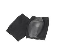 Anti-Crack Heel Gel Socks Black 1 Pair Nylon Spandex Moisturizing