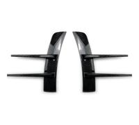 Anti-crash Diffuser Lip Wrap Pair Car Side Fender Vent Air Wing Cover Trim Stickers For Benz A-Class A180 A200 A220 Front Bumpers Lip