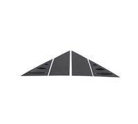 Anti-crash Diffuser Lip Wrap Replacement Car Left+Right Door Mirror Flag Triangle Trim Panel For Fiat For 500 2012-2024 1SH17KX7AA 1SH16KX7AA 735426887 735426886