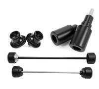Anti-Crash Engine Guard Pads Front Rear Axle Wheel Crash Sliders Frame Slider Compatible With For MT 09 SP 2025 Fork Mudguard Slider Falling Protector(Wheel Frame Spool)