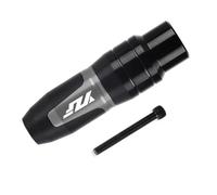 Anti Crash Pads Motorcycle Exhaust Slider For YA&MAHA R125 YZF R25 R1M R1S R6S Crash Pad Protector Frame Sliders Protection Motorbike Falling Protector(Titanium 1)