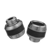 Anti Crash Protector Motorcycle Crash Protector Scooter Wheel Front Fork Frame Falling Protection Pads Sliders Moto Exterior Safty Falling Protector Bar(4Pcs Gray)