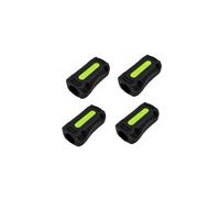 Anti Crash Protector Motorcycle Frame Sliders Universal Motorcycle Bumper Protection Block With Reflective Tape Decoration Frame Protector Anti Collision For Scooter(4 pcs)