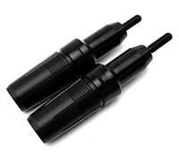 Anti Crash Sliders Protector For B&enelli For Leoncino 500 502C TNT 125 135 TRK 502 502X Motorbike Accessory Falling Protection Exhaust Slider Protector(2 Pcs Black)