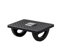 Anti-Cross Leg Foot Rest, Ergonomic Foot Rest for Long Sitting, Convenient Storage, Promotes Blood Circulation, Suitable for Office/Home Use(Black,34 * 25 * 13CM)