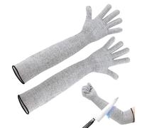 Anti-Cut Sleeves 54.5 cm Protective Gloves | Arm Protector Level 5 for Garden Work Construction Welding Kitchen Fishing Sport Outdoor Home