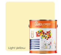 Landlords Anti Damp Paint | Matt Finish | Prevent Build-up of Mildew | Paint for Wall and Ceiling | Anti Condensation and Mould | 5L light yellow