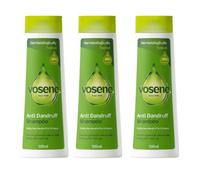 Anti Dandruff Shampoo 500ml x 3 Pack - Medicated Itchy Scalp Treatment with Salicylic Acid for Flaky Scalp Relief, Therapeutic Formula for All Hair Types