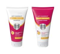 Anti-Dandruff Shampoo Conditioner Set, Flake Control, Refreshing, Daily Prevent, Instant Dandruff Protection, Scalp Cleansing, Ideal for Maintaining Healthy Look & Scalp Hygiene, 200ml
