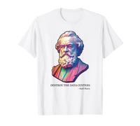 Anti Data Center Karl Marx Quote T-Shirt