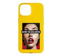 Anti Data Center Surveillance Capitalism Case for iPhone 15