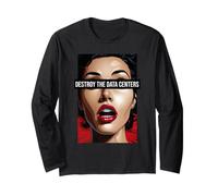 Anti Data Center Surveillance Capitalism Long Sleeve T-Shirt