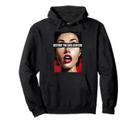 Anti Data Center Surveillance Capitalism Pullover Hoodie