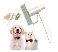 Anti-dead hair brush, brush for cats and dogs, anti-dead hair, smart brush cat comb, anti-flea comb, soft, effective and self-cleaning, ideal for long and short hair