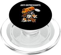 Anti Depressants Puppies Design - Happy Pups PopSockets PopGrip for MagSafe