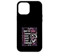 Anti Discrimination Raccoon Gothic Equality Protest Art Case for iPhone 12 Pro Max