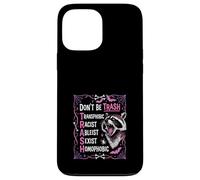 Anti Discrimination Raccoon Gothic Equality Protest Art Case for iPhone 13 Pro Max