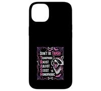 Anti Discrimination Raccoon Gothic Equality Protest Art Case for iPhone 14 Plus