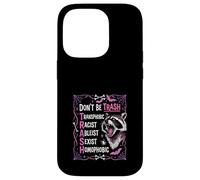 Anti Discrimination Raccoon Gothic Equality Protest Art Case for iPhone 14 Pro