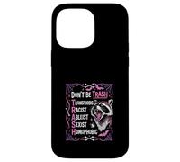 Anti Discrimination Raccoon Gothic Equality Protest Art Case for iPhone 14 Pro Max