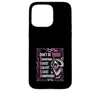 Anti Discrimination Raccoon Gothic Equality Protest Art Case for iPhone 15 Pro Max