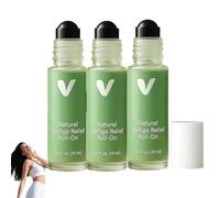 Anti-Dizzy Roll-On, 10ml Soothing Roller Ball, Quickly Relieve Dizziness, Fast-Acting Essential Oils, Relieving Discomfort for Daily Comfort, Rebalance Your Body for Women and Men (3, 30ml)