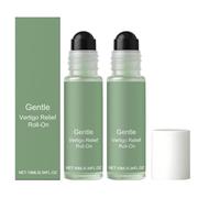 Anti-Dizzy Roll-On Moisturising Serum, 10ml Fast-Acting Vertigo Ease Roller, Natural Ingredients Can Quickly Relieve Dizziness, Nausea & Balance Support, Suitable for Men and Women (2Pcs)