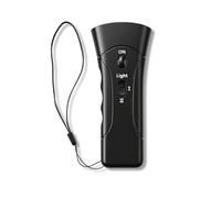 Anti Dog Barking Device, 3 in 1 Bark Stopper Handheld Ultrasonic Dog Deterrent and Repellent Trainer with LED Flashlight for for Small/Medium/Large Dog Indoor Outdoor Training Tool