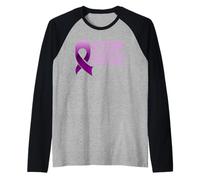 Anti Domestic Violence Awareness Month T Shirt Raglan Baseball Tee
