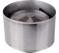 Anti-Downdraft Chimney Cover with Bird Guard - Suitable for Stovetops, Prevents Backdraft of Smoke and Rain -
