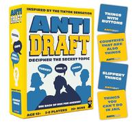 Anti Draft - Engaging Family and Party Card Games - Fun and Challenging Game for Kids and Teens - Portable and Easy-to-Learn Card Game for Family Game Nights and Holidays - Ideal for 2 or More Players