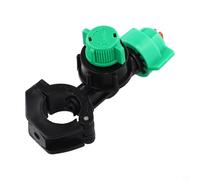 Anti-Drip Garden Watering Nozzle for Irrigation Systems - Adjustable Flow Rate Spray Nozzle, Wear-Resistant Engineering Plastic, 1-Piece Green & B(A)